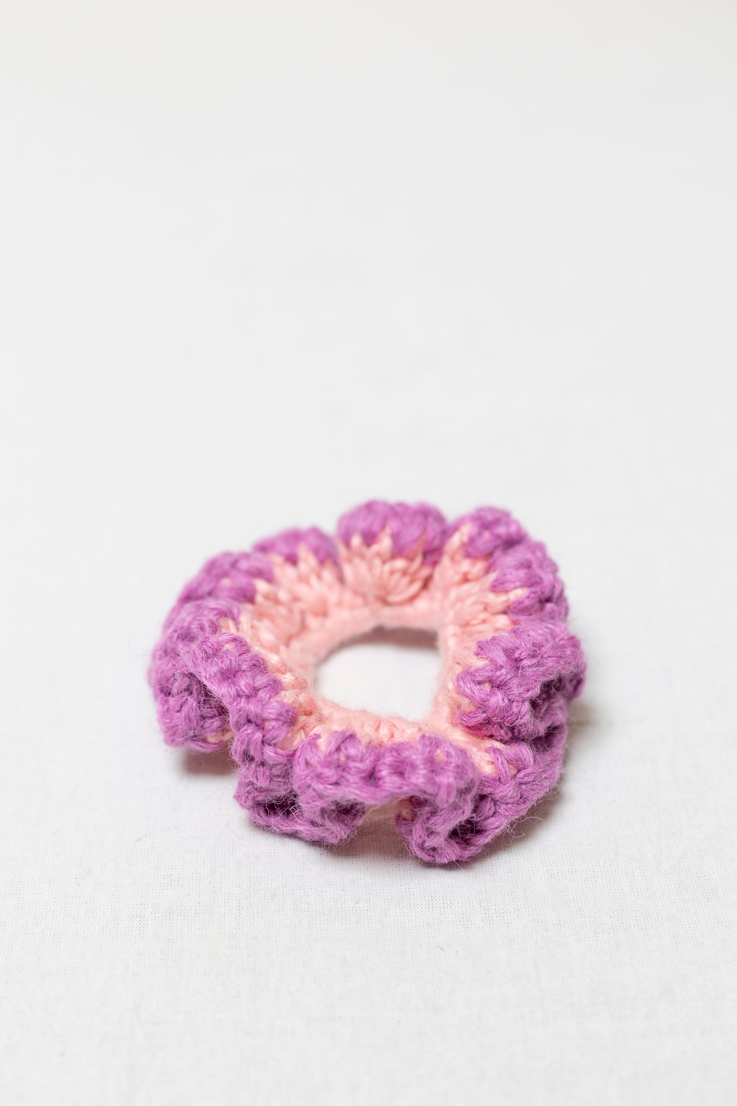 WHIZZY PINK AND PURPLE SCRUNCHIE