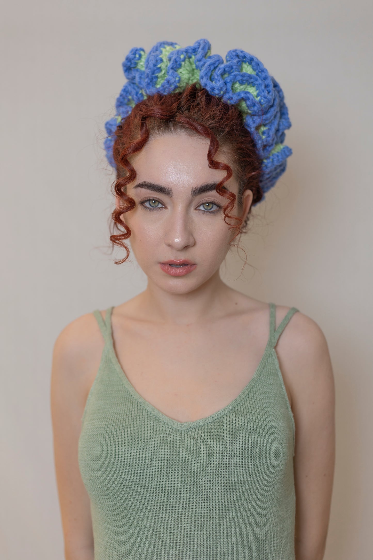 SEAFOAM SCRUNCHIE